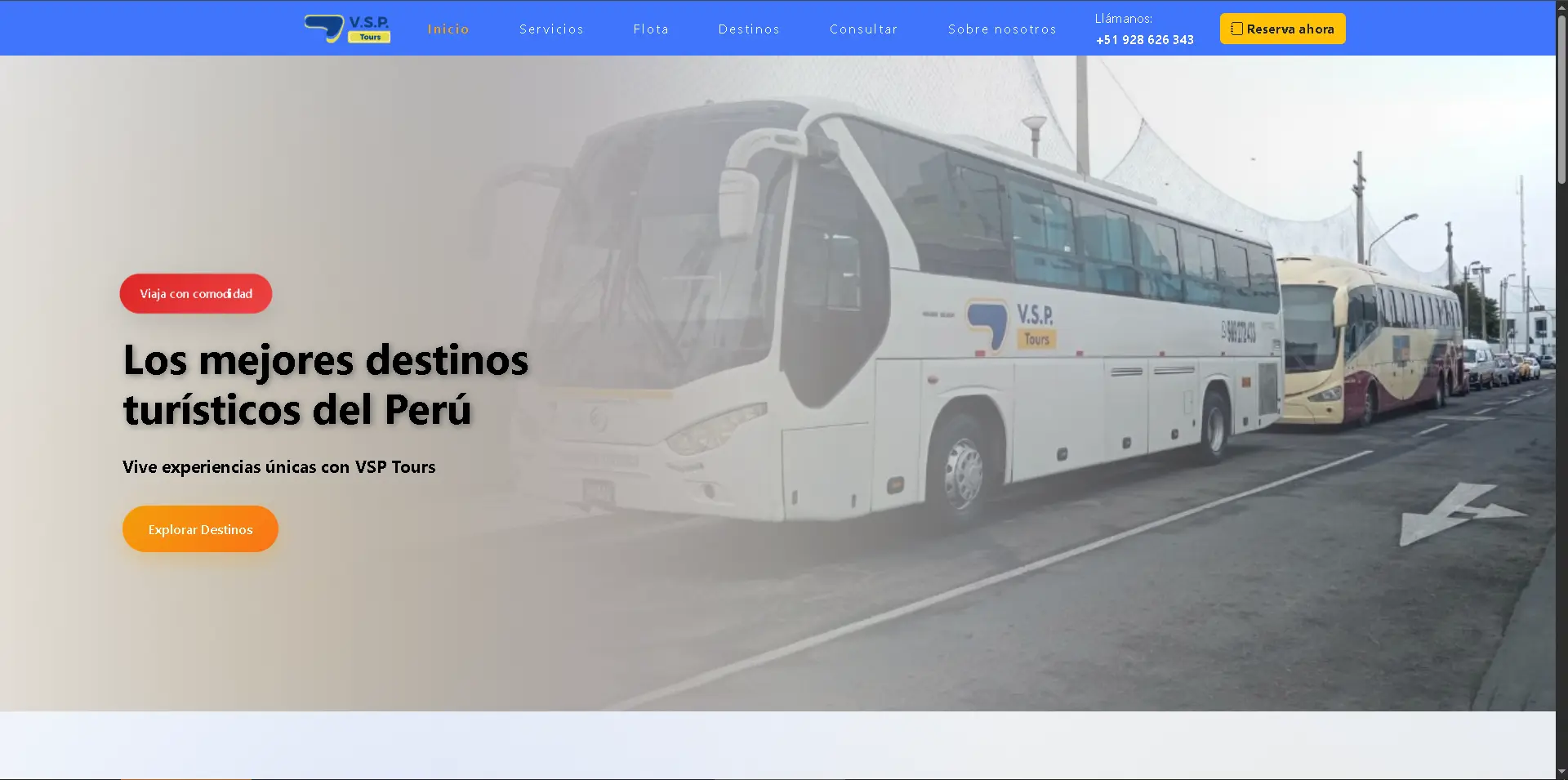 VSP Tours Website